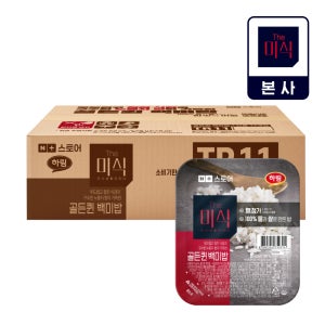 [네이버 단독] 더미식 골든퀸 백미밥 180g x 12개