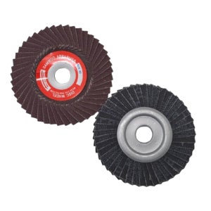 100장 삼우연마 날개사포 R192 100mm (4인치) 페파 컵 디스크휠 페이퍼 80