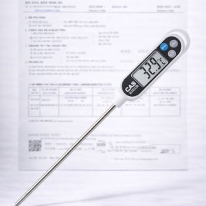 카스 검교정 탐침온도계 FT-500 KOLAS교정성적서 포함 HACCP 식품용 심부
