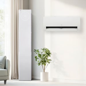 [전국설치]LG휘센 AI오브제 뷰II에어컨 2in1 58.5㎡ FQ18FU2EA2M 매립배관