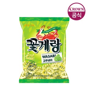 빙그레 꽃게랑 와사비 70gx1개