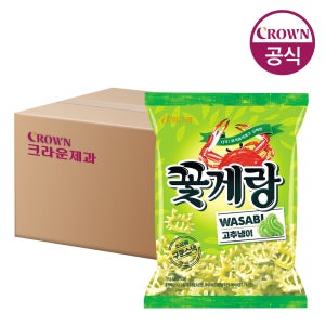 빙그레 꽃게랑 와사비 70gx12개