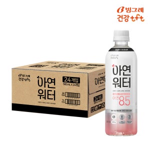 빙그레 아연워터 제로슈거 복숭아맛 6개입, 4개