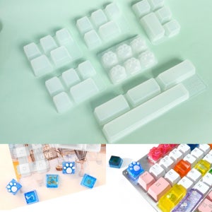 키캡몰드 기계식 키보드 키캡 커스텀 실리콘 몰드 레진공예 레진아트