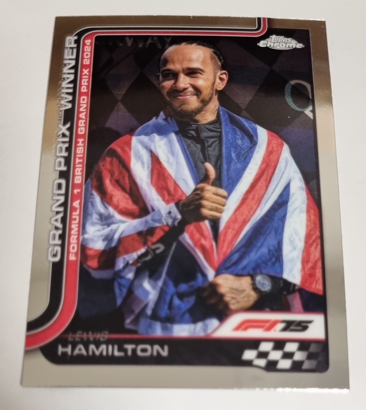 2025 F1 루이스 해밀턴 카드 TOPPS CHROME 카드 탑스 크롬