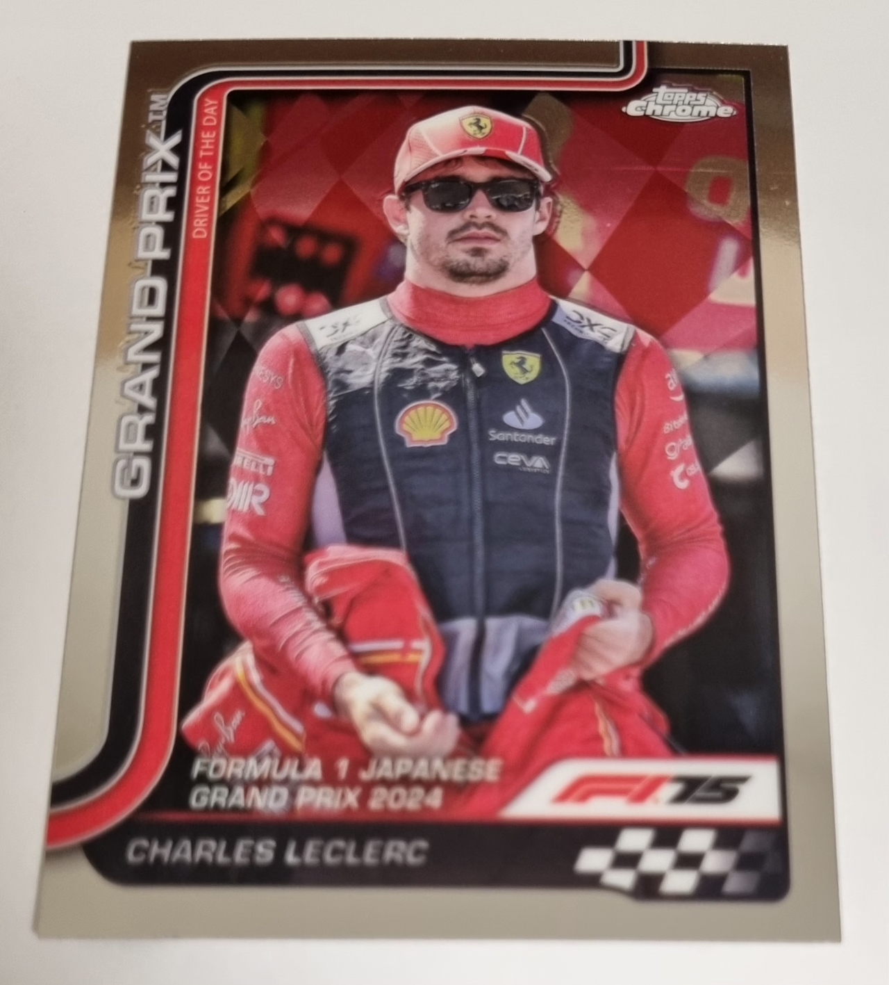 2025 F1 샤를 르클레르 카드 TOPPS CHROME 카드 탑스 크롬