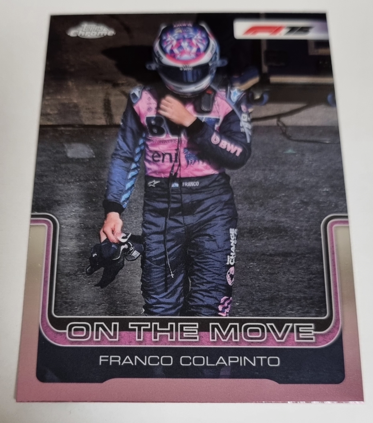 2025 F1 콜라핀토 카드 TOPPS CHROME 카드 탑스 크롬
