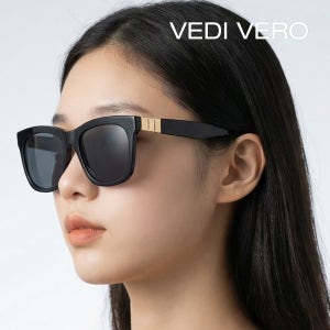 베디베로 VJ034 BLK G 공식수입 스퀘어 뿔테 오버사이즈 남성 여성 명품 선글라스