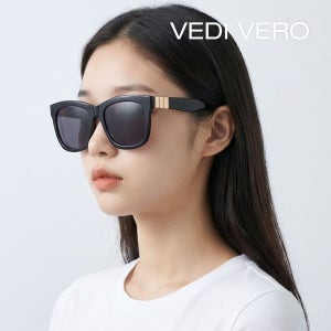 베디베로 VJ034 BLK S 공식수입 스퀘어 뿔테 남성 여성 명품 선글라스