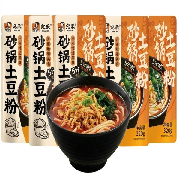 투도우펀 중국 감자면 마라맛 인스타 먹방템 풀토핑 320g 5개입