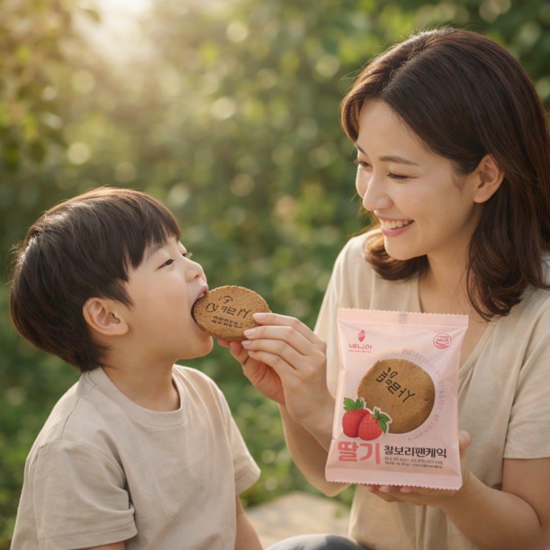 네니아 찰보리 팬케익 제품 이미지