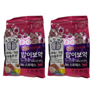 밥이보약 캣 노스트레스 6.8kg (3.4kg X 2개) 고양이사료