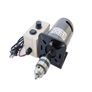 DC 고속 모터 400W 기어 7000RPM 구리 감속기 영구 카본 소형