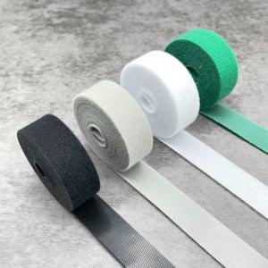찍찍이 테이프 4컬러 12mm x 3m 전선 정리 타이 접착 고리 인쇄