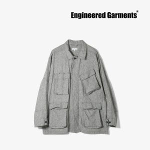 엔지니어가먼츠 밀리터리 BDU 재킷 코튼린넨 하운드투스 일본직구