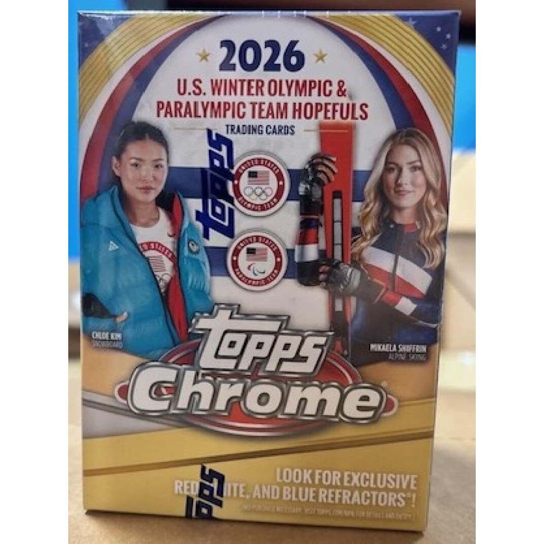Topps 동계올림픽카드 크롬 블래스터박스 2026 삼색리프랙터
