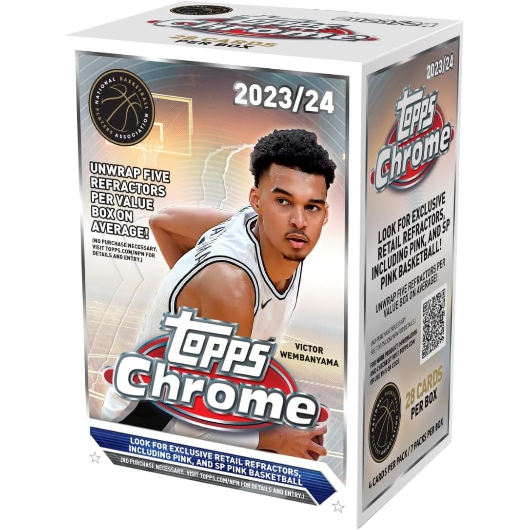 Topps 농구카드 크롬 블래스터박스 2023-24 핑크리프랙터