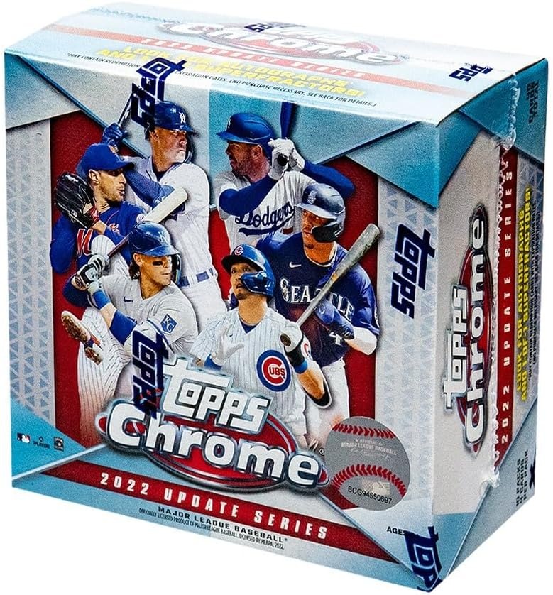 Topps MLB야구카드 크롬업데이트 메가박스 2022 루키패러렐