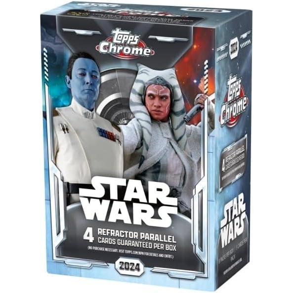 Topps 스타워즈카드 크롬 블래스터박스 2024 희귀패러렐