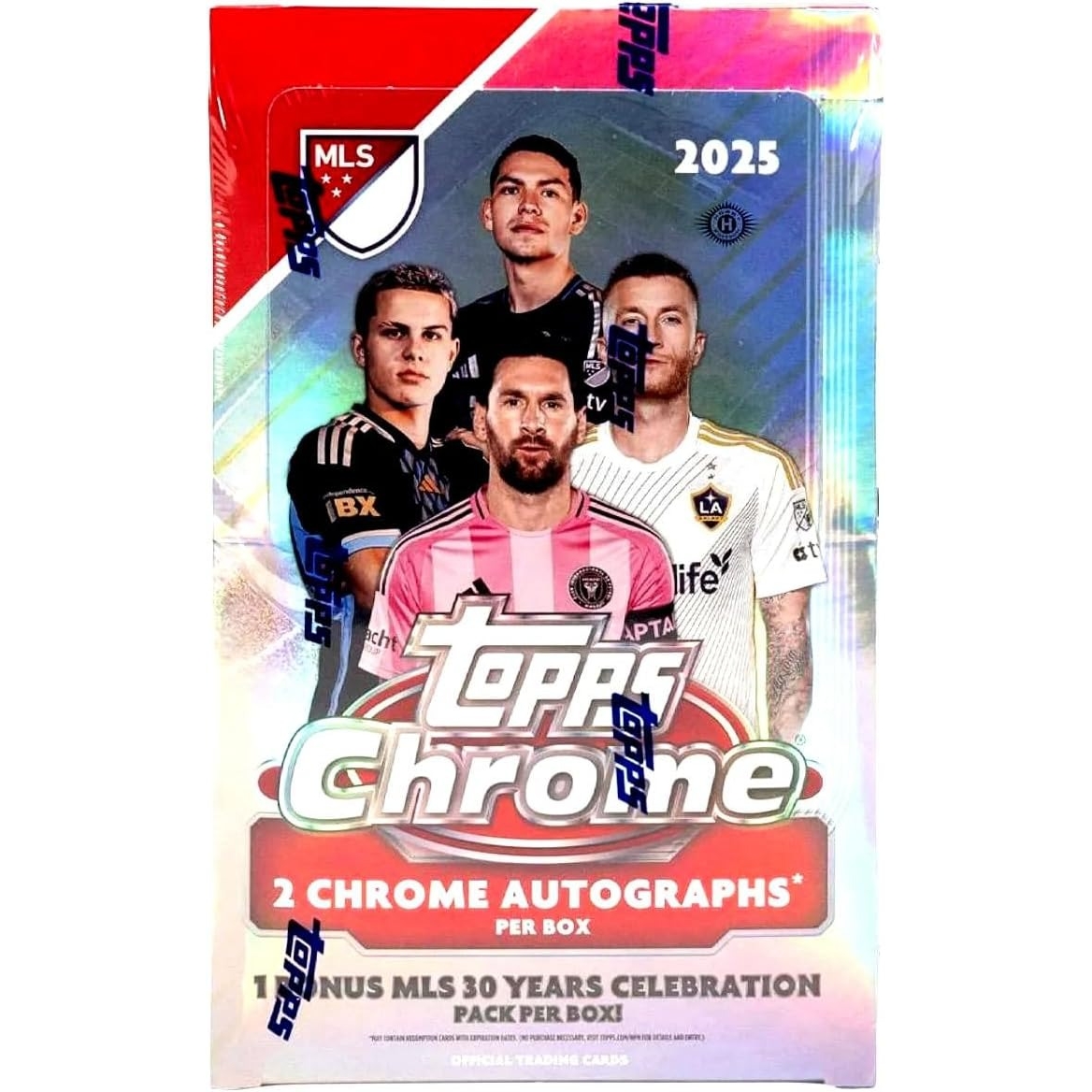 Topps 축구카드 크롬MLS 하비박스 2025 20팩구성