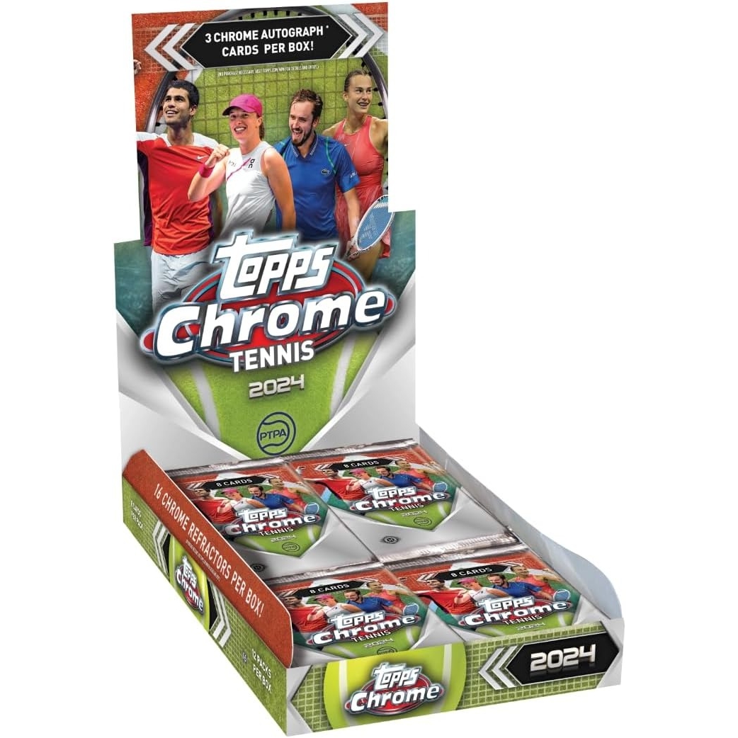 Topps 테니스카드 크롬 하비박스 2024 스포츠컬렉션