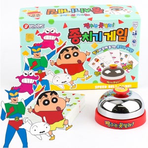 짱구 종치기게임 캐릭터 카드보드게임 가족 초등 장난감