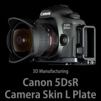 캐논 EOS 5DsR 카메라스킨 L 플레이트 (Black)