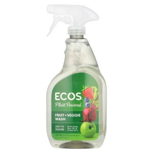 어스 프렌들리 프로덕츠, Plant Powered, 과일 + 베지 워시, 650ml(22fl oz) EFP-09735