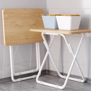 접는책상 접는테이블 입식테이블 원룸 간이접이식식탁 침대