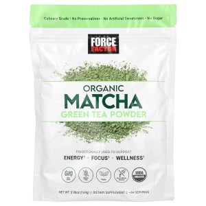 포스 팩터, 유기농 말차 녹차 가루, 169g(5.96oz) FOA-66134