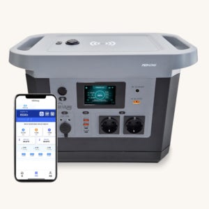 MD홍 파워뱅크 올인원 22.4V 75Ah 1680Wh 인버터2KW (본체+한전충전기)