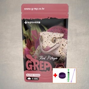 지렙 용과 후르츠 슈퍼푸드 50g 드래곤 크레 파충류 게코 비어디 사료 밥 먹이