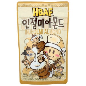 에이치비에이에프, 인절미 아몬드, 120g HBF-94453