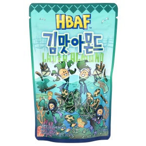 에이치비에이에프, 김 아몬드, 120g(4.23oz) HBF-94533