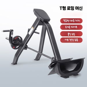 로잉머신 헬스장 근력운동기구 스탠딩 T바 데드리프트 운동기구