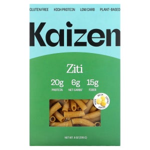 카이젠, Ziti, 글루텐 무함유, 고단백질, 저탄수화물, 식물성, 226g(8oz) KZN-40658