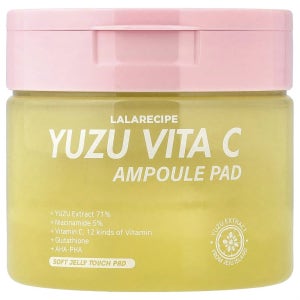 라라레시피, Yuzu Vita C 앰플 패드, 일루미네이팅, 80매입, 150ml(5.07fl oz) LLR-77190