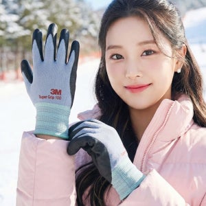3M 장갑 슈퍼그립 100 그레이 코팅 10켤레(고급 3M 안전장갑)