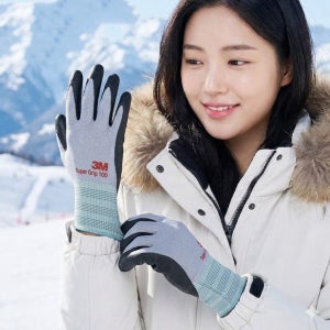 3M 장갑 슈퍼그립 100 그레이 코팅 10켤레(고급 3M 안전장갑)