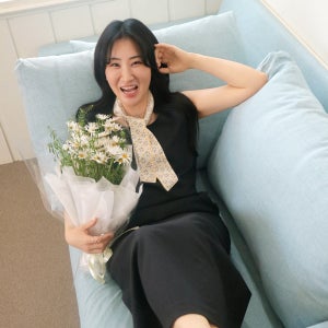 여름 데일리 트윌리 스카프 여성 미니 스카프 Little Daisy