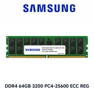 삼성전자 서버용 메모리 DDR4 64GB 3200 PC4 25600 ECC REG