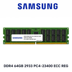 삼성전자 서버용 메모리 DDR4 64GB 2933 PC4 23400 ECC REG