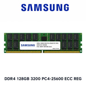 삼성전자 서버용 메모리 DDR4 128GB 3200 PC4 25600 ECC REG