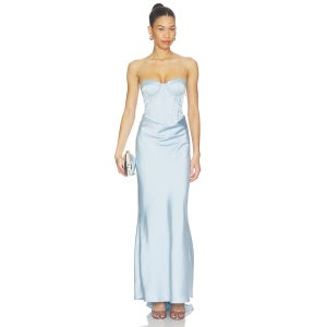 리볼브직영몰 ROTATE SATIN CORSET MAXI 원피스 Maxi