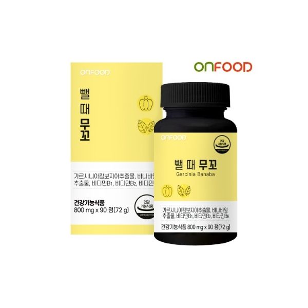 <b>온푸드</b> 뺄 때 무꼬 800mg x 90정