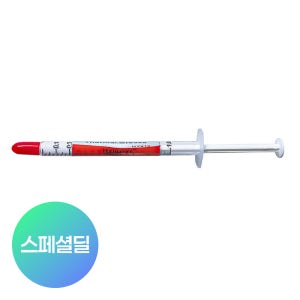 CPU 써멀 구리스 서멀 그리스 방열 컴파운드 주사기형 흰색 1g