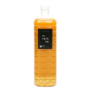 수제 무설탕 저당 스테비아 밥알있는 단호박식혜 1.5L, 1개