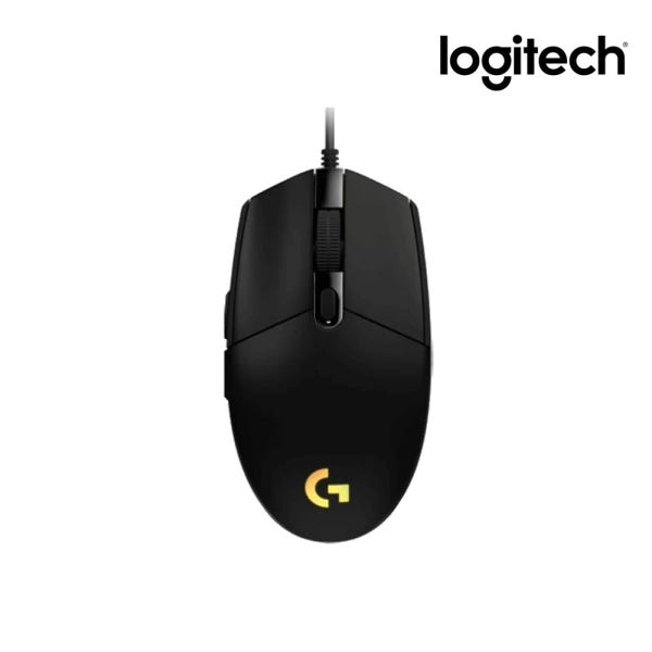 [국내정품] 로지텍코리아 G102IC 2세대 LIGHTSYNC 블랙 벌크 유선 게이밍 광마우스 PC방