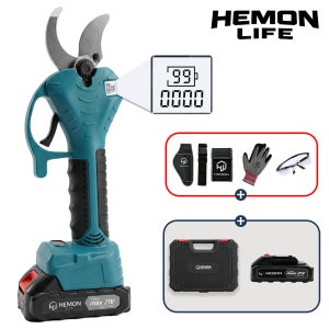 헤몬 전동 전지가위 전기 충전 가위 40mm 풀세트
