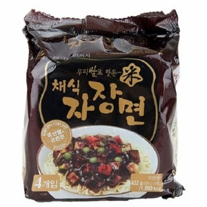 우리쌀채식자장면 새롬 4봉